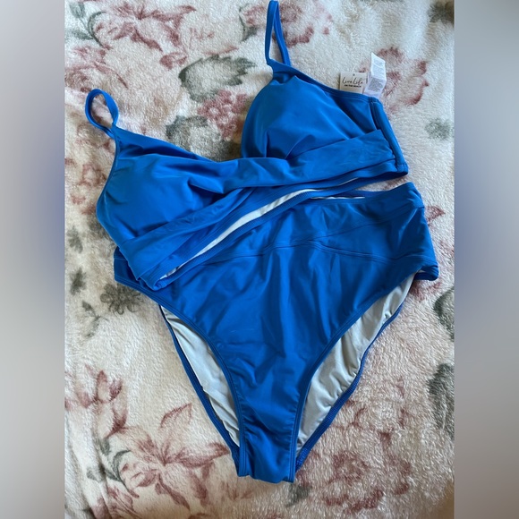 Cupshe Vibrant Blue Bikini Set - Picture 1 of 4